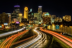 Minneapolis Skyline at Night - Al Kiecker - MVPC