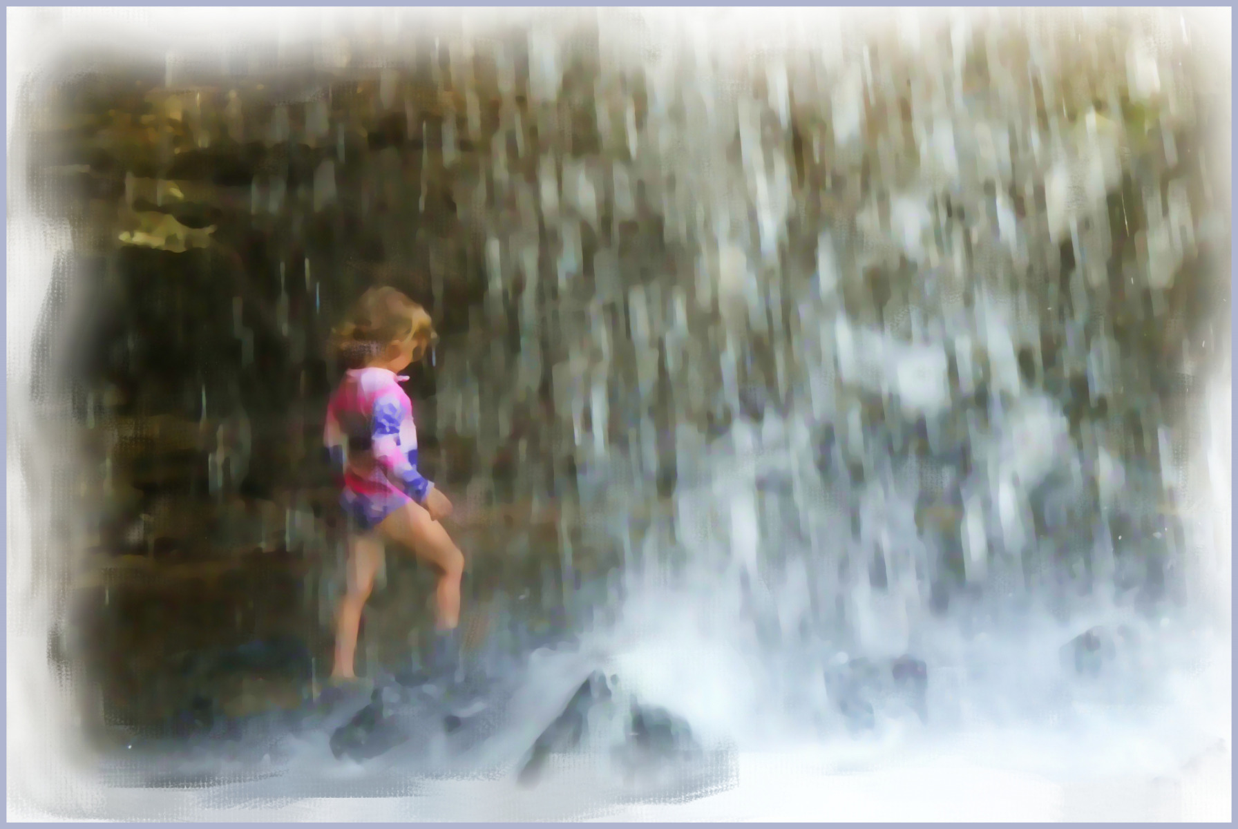 Honorable Mention - Into The Waterfall - Nancy Crombie - SCVCC