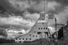 Steam Hoist With Dramatic Sky - Barb McKeever