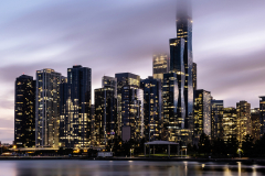 Chicago Lakefront Evening Clouds - Pat Boudreau - NMPC