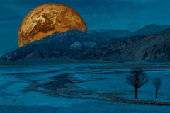 Honorable Mention - Rising Moon - Melissa Anderson - WWPC